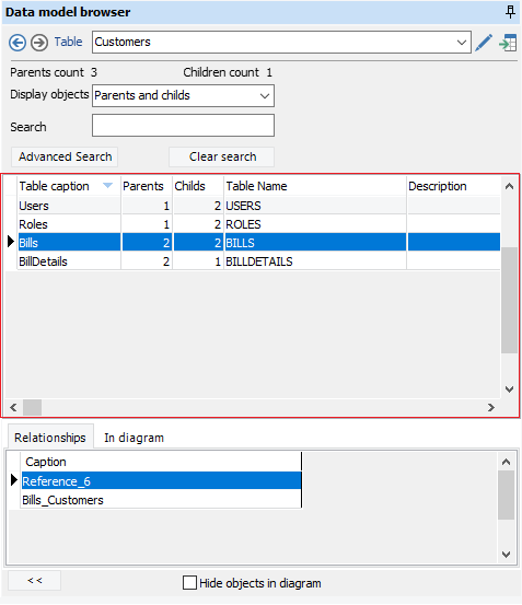 Data model browser part2